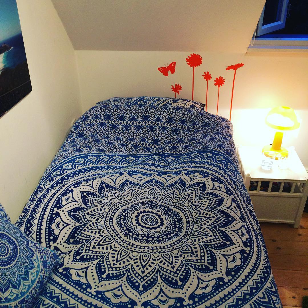 🦋💦🙏 more mandala bedding 😃 my Boys also wanted to sleep In this beauty 🦋🦎