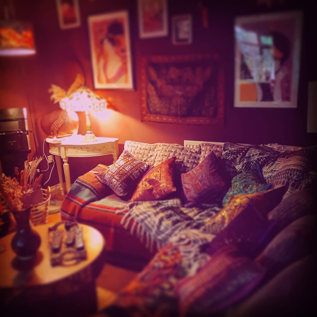 Cosy vibes ♡ #cosylivingroom #boho #colourlove