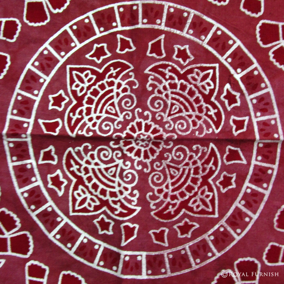 Twin Size Red Elephant Indian Hippie Tie Dye Dorm Decor Tapestry Wall ...