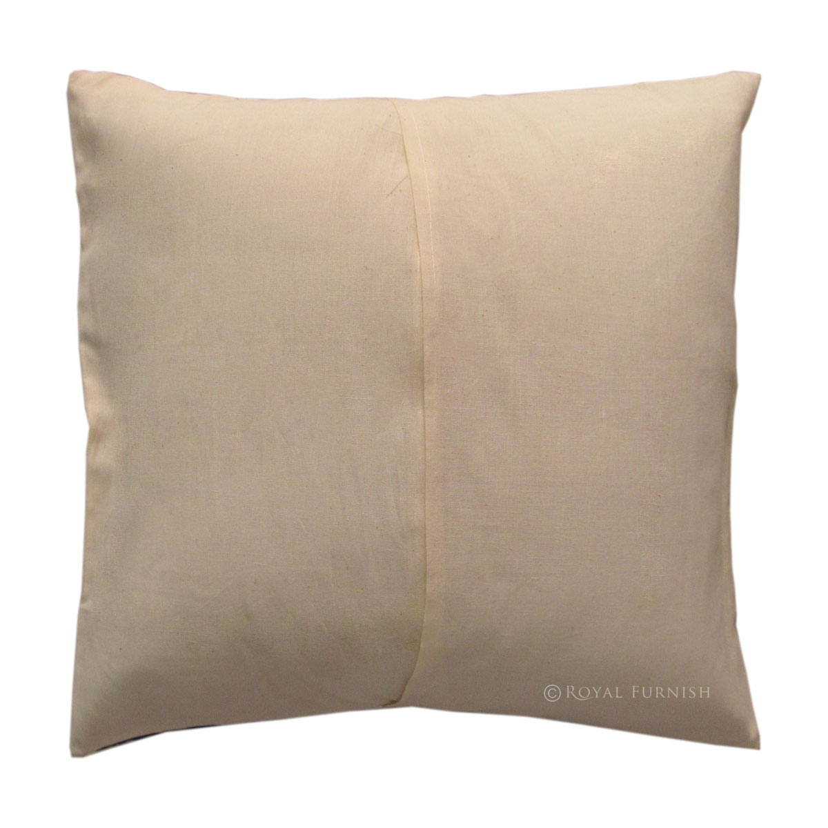 16x16" Inch Indian Block Printed Cotton Cushion Cover