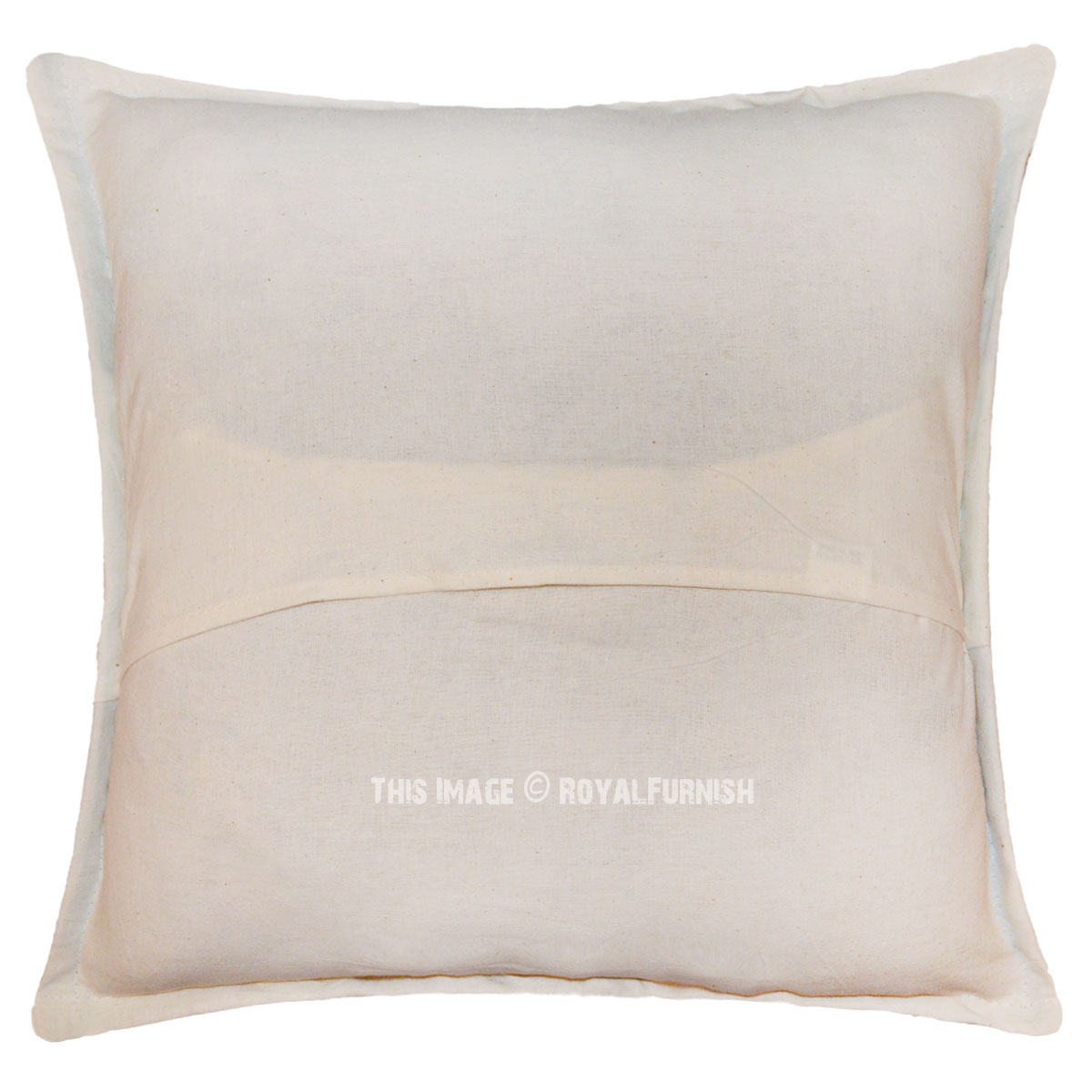 Fennco Styles Embroidered You Are Magic Decorative Cotton Throw Pillow Cover 17 W X L Colorful Rainbow Cushion Case Home Kids Room Playroom Bedroom Livin