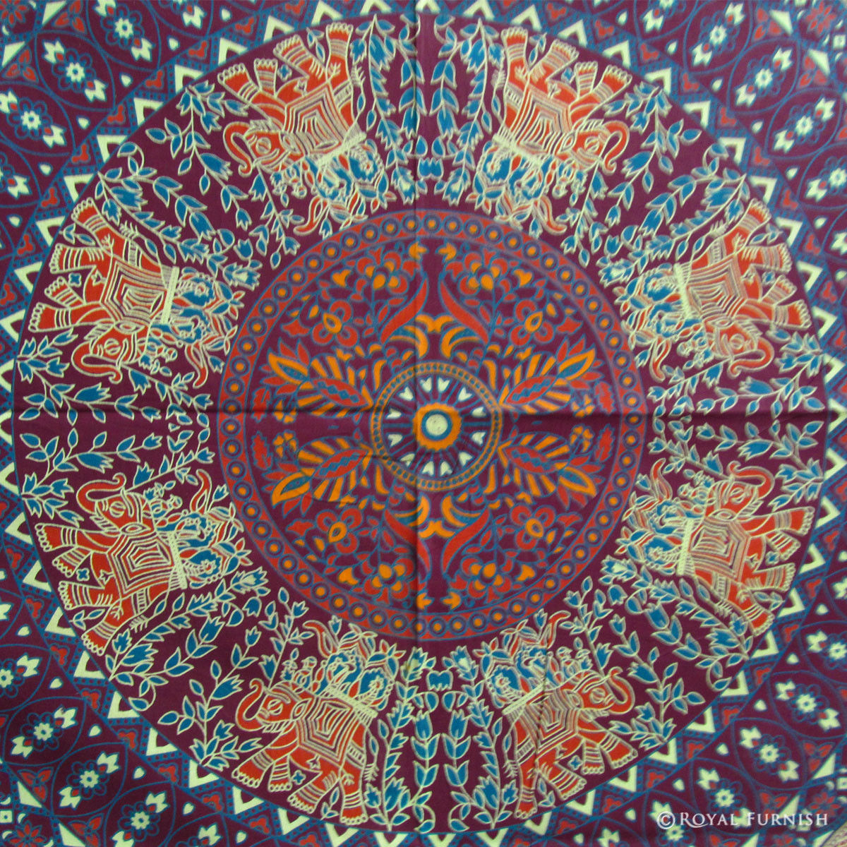 Indian Hippie Mandala Tapestry Wall Hanging Bed Cover Home Wall ...