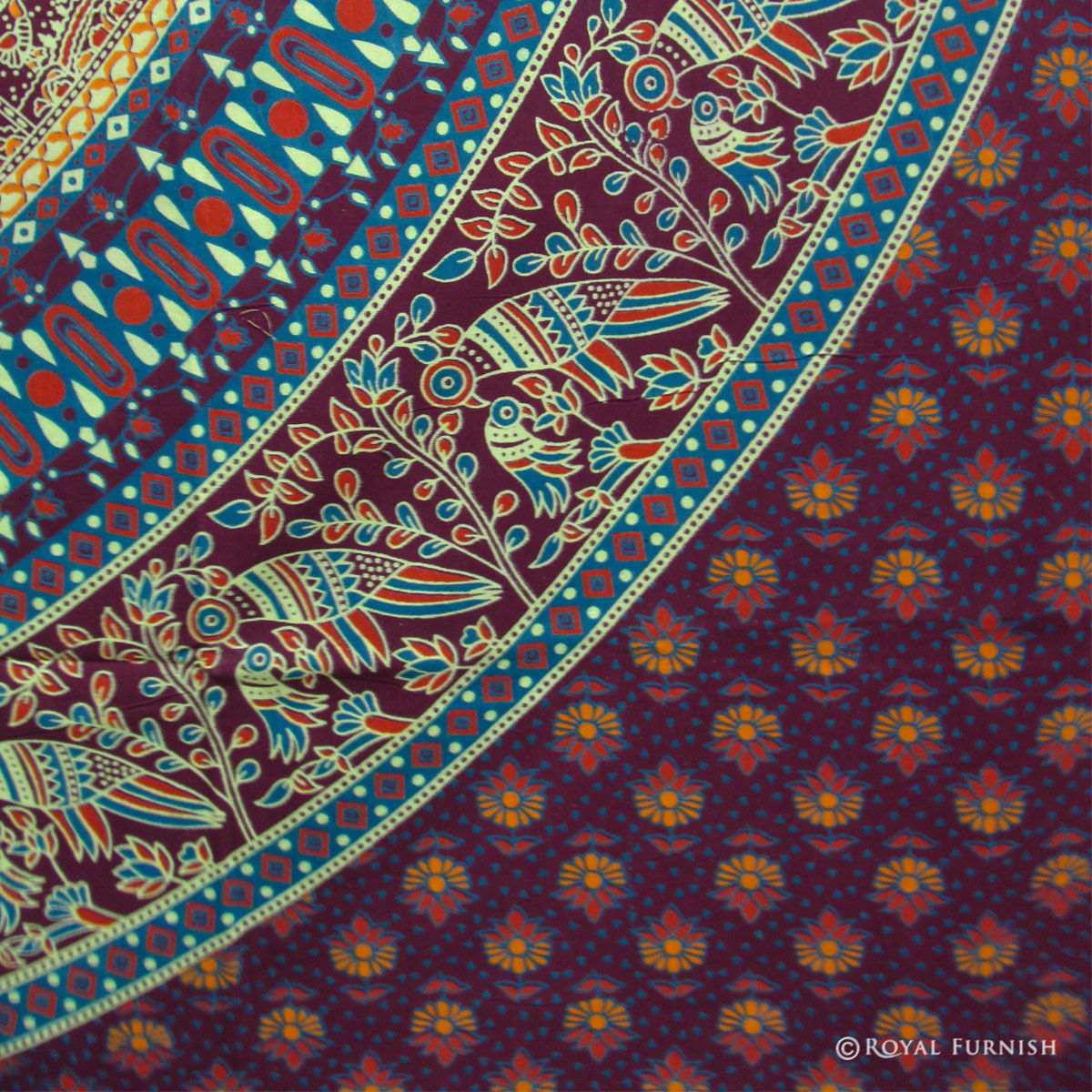 Indian Hippie Mandala Tapestry Wall Hanging Bed Cover Home Wall ...