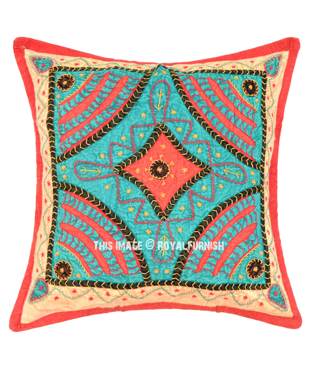 Multi Artisans Hand Made Unique OneOfAKind Decorative Throw Pillow