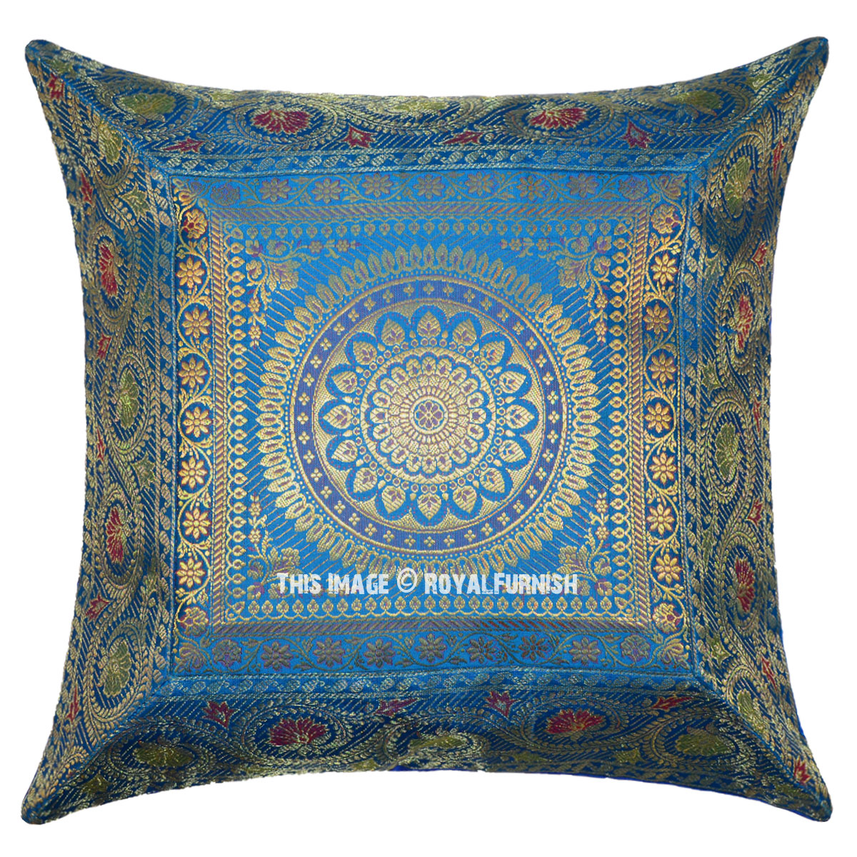 colorful throw pillows
