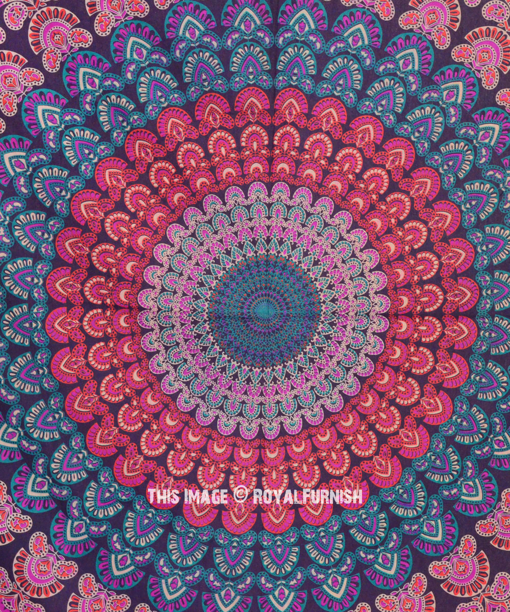 Purple and pink tapestry best sale