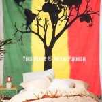 Global Warming World Map Messenger Tree Tapestry