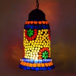Mosaic Turkish Bell Pendant Light Lamp Shade
