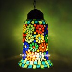 Moroccan Mosaic Ceiling Pendant Light Lantern