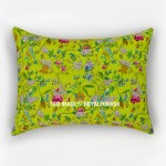 Parrot Green Tree Print Standard Pillow Case Set of 2