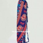Colorful Birds Animal Printed Cotton Boho Yoga Mat Bag
