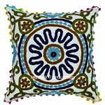Mandala Suzani Embroidered Bohemian Pillow Cover