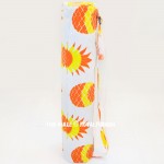 Yellow & Orange Pineapple Cotton Yoga Mat Bag Cover