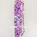 Pink Bohemian Floral Yoga Mat Bag Cover