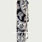Black & White Bohemian Yoga Mat Bag Cover