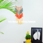 Multi Color Feather Free Macrame Dream Catcher Wall Hanging