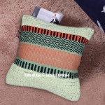 Decorative Southwestern Cotton Shag Cushion Cover 16X16 Inch