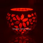 Mosaic Glass Votive Tea Light Candle Holder