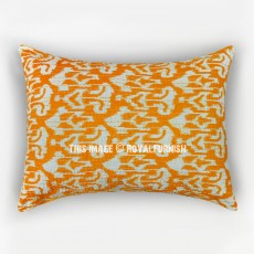 Yellow Tribal Designer Cotton Pillow Cover Set of 2
