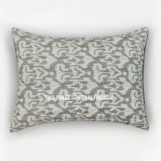 Grey Zigzag Ikat kantha Standard Pillow Case Set of 2