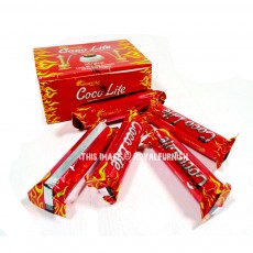 Incense Resin Charcoal Tablet Burner - Box of 10 Set of 100 Tablets