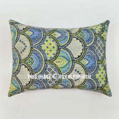 Grey Unique Printed Bohemian Kantha Standard Pillow Sham Set of 2