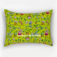 Parrot Green Tree Print Standard Pillow Case Set of 2