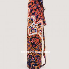Black & Brown Star Print Yoga Mat Bag Cover