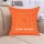 24" Orange Big Size Indian Mirror Decorative Sofa Pillow Sham