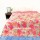 Queen Size Indian Pink Paisley Kantha Quilt Throw Blanket