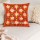 16" Red Indian Mirror Patchwork Floral Appliqued Cotton Throw Pillow Case