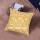 16" Yellow Multicolor Ikat Kantha Decorative Cotton Pillow Case Sham