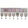 White Indian Patchwork Toran Door Hanging Valance Topper Decor Art