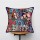 16" Inch Blue Multi Decorative Handmade Patchwork Throw Pillow Sham