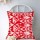 18X18 Red Multi ZigZag Style Accent Ikat Kantha Pillow Case
