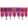 38" Pink India Patchwork Toran Window Door Hanging Valance Topper Decor Art