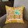 Yellow Multi Boho Patchwork Embroidered Indoor Outdoor Decorative Pillow Cover