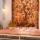 Orange Twin Indian Tree Of Life Cotton Tapestry Wall Hanging Decor Art