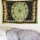 Twin Green Zodiac Wall Tapestry, Horoscope Astrology Tapestry Wall Hanging