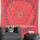 Red Boho Elephant Mandala Wall Tapestry, Hippie Indian Throw Bedding
