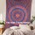 Small Blue Multi Bohemian Mandala Wall Tapestry 