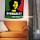 Bob Marley ONE LOVE Rasta Fabric Cloth Poster 30X40 Inch