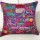  Giant Purple Decorative Patchwork Bohemian Throw Pillow Cover 24X24 Inch