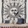 Black and White Sublime Sun Wall Tapestry Queen Bedspread Bedding 