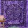 Large Purple Tie Dye Hindu OM Chakra Tapestry Wall Hanging