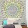 Psychedelic Dorm Bedroom Mandala Wall Tapestry Cotton Bedding Bedspread