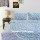 White Multi Shrubs and Hedge Plants Theme Duvet Cover Set with 2 Pillow Covers