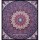 Plum and Bow 3 D Star Medallion Mandala Wall Tapestry