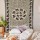 Small Black Elephants Ring Mandala Tapestry Wall Hanging, Indian Bedding