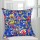 16" Dark Blue Birds Paradise Decorative Kantha Throw Pillow Cover